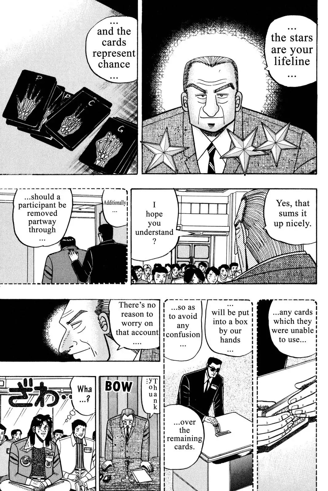 Gambling Apocalypse Kaiji - Kaiji Part 1 Chapter 5 page 13 - Chapter 5: Playtime
