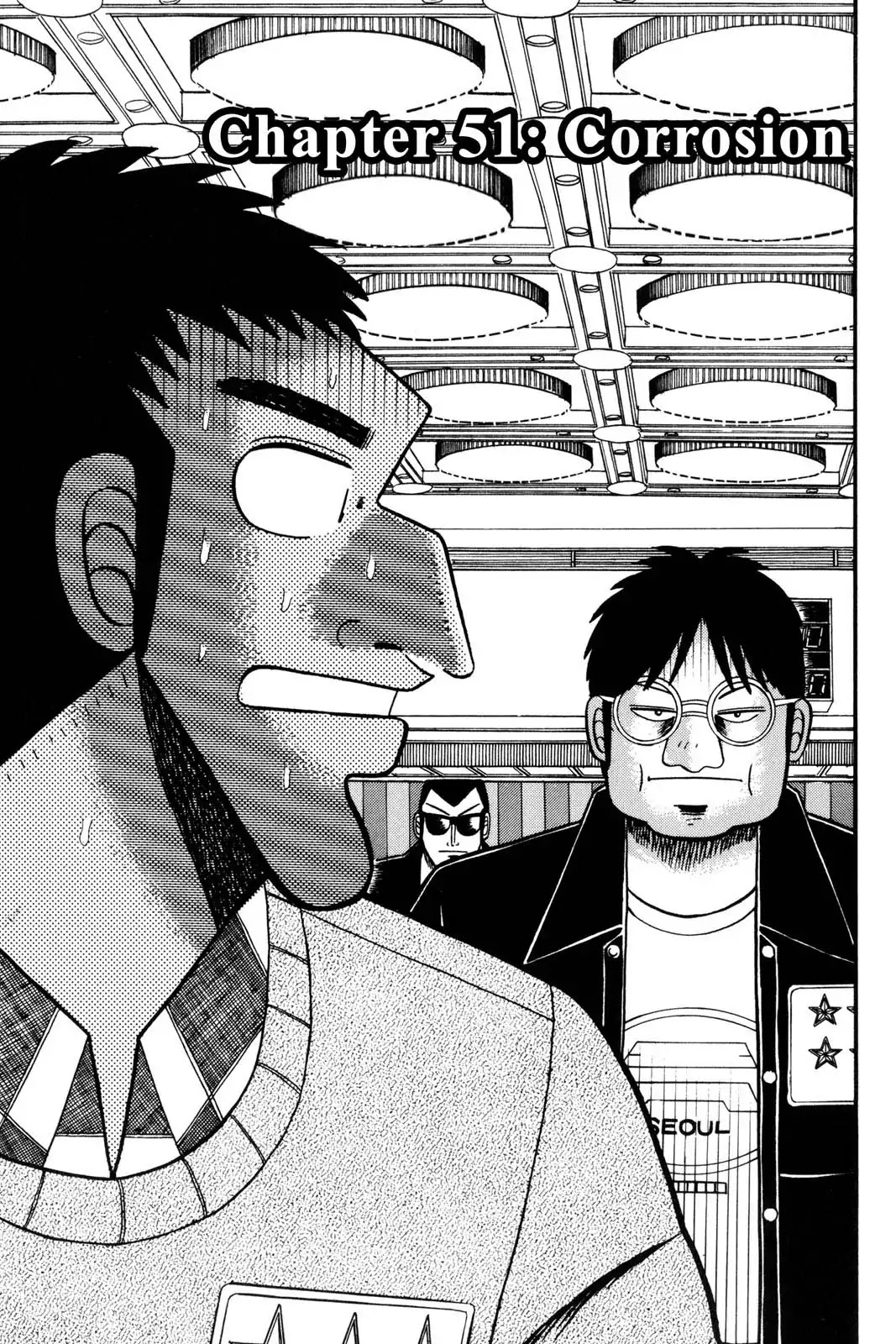 Gambling Apocalypse Kaiji - Kaiji Part 1 Chapter 51 page 1 - Chapter 51: Corrosion