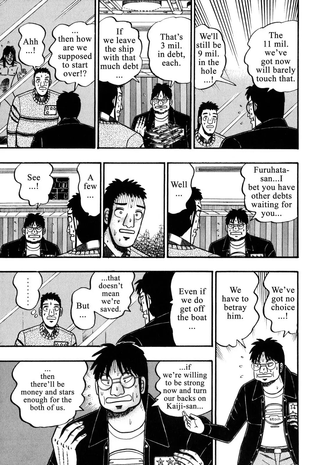 Gambling Apocalypse Kaiji - Kaiji Part 1 Chapter 51 page 6 - Chapter 51: Corrosion