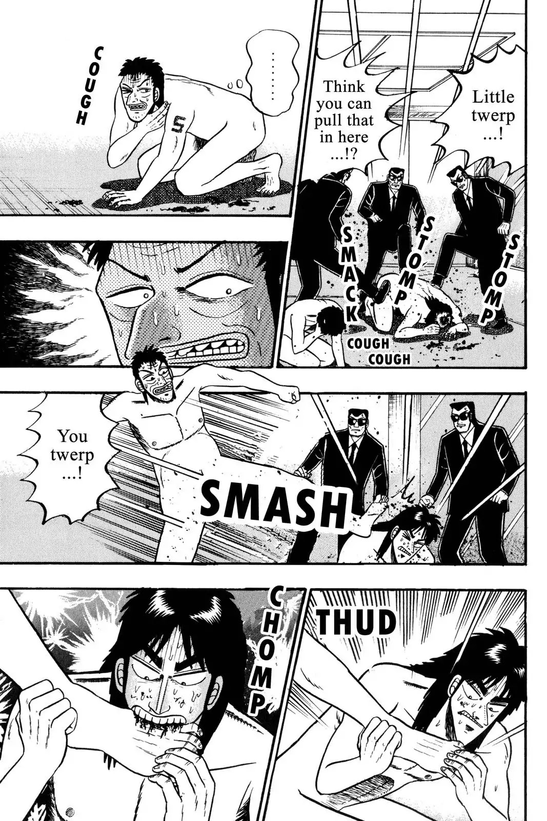 Gambling Apocalypse Kaiji - Kaiji Part 1 Chapter 52 page 12 - Chapter 52: Scorn