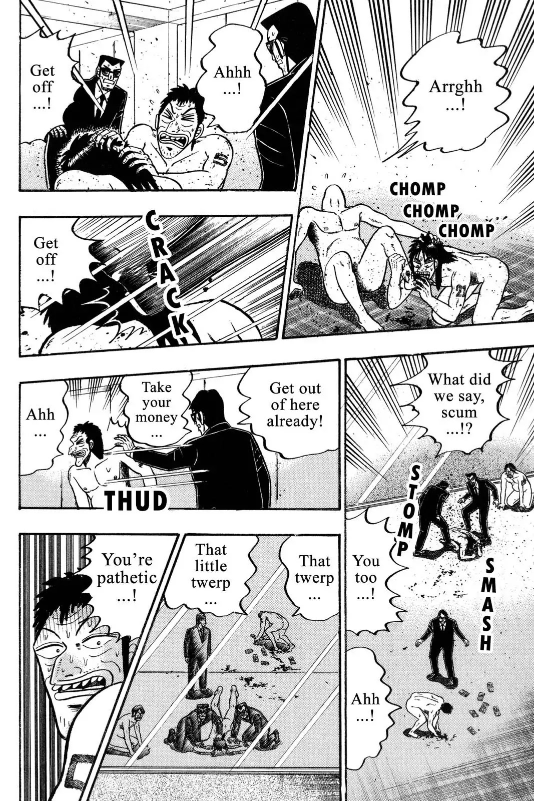 Gambling Apocalypse Kaiji - Kaiji Part 1 Chapter 52 page 13 - Chapter 52: Scorn