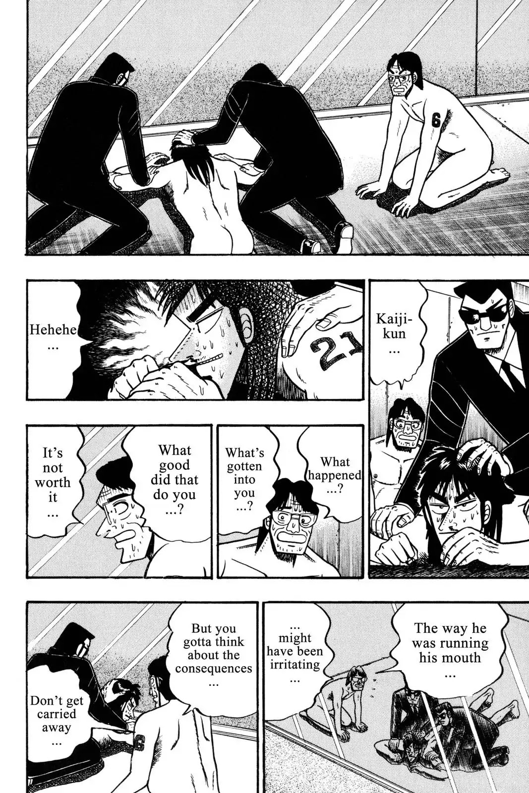 Gambling Apocalypse Kaiji - Kaiji Part 1 Chapter 52 page 15 - Chapter 52: Scorn