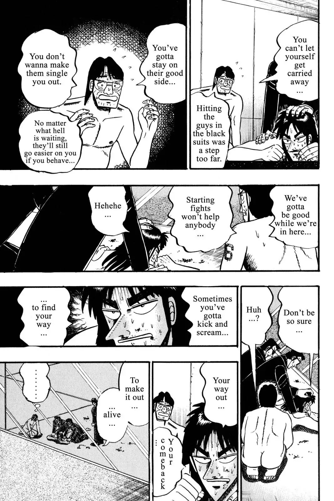 Gambling Apocalypse Kaiji - Kaiji Part 1 Chapter 52 page 16 - Chapter 52: Scorn