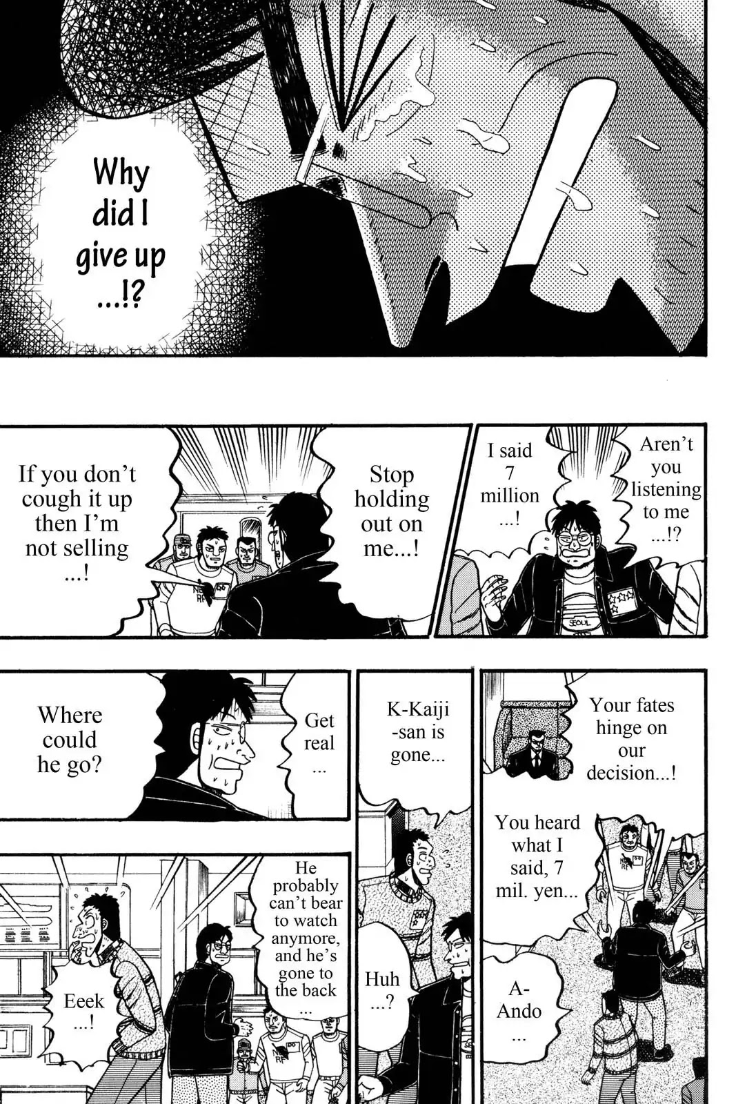 Gambling Apocalypse Kaiji - Kaiji Part 1 Chapter 53 page 15 - Chapter 53: Revival