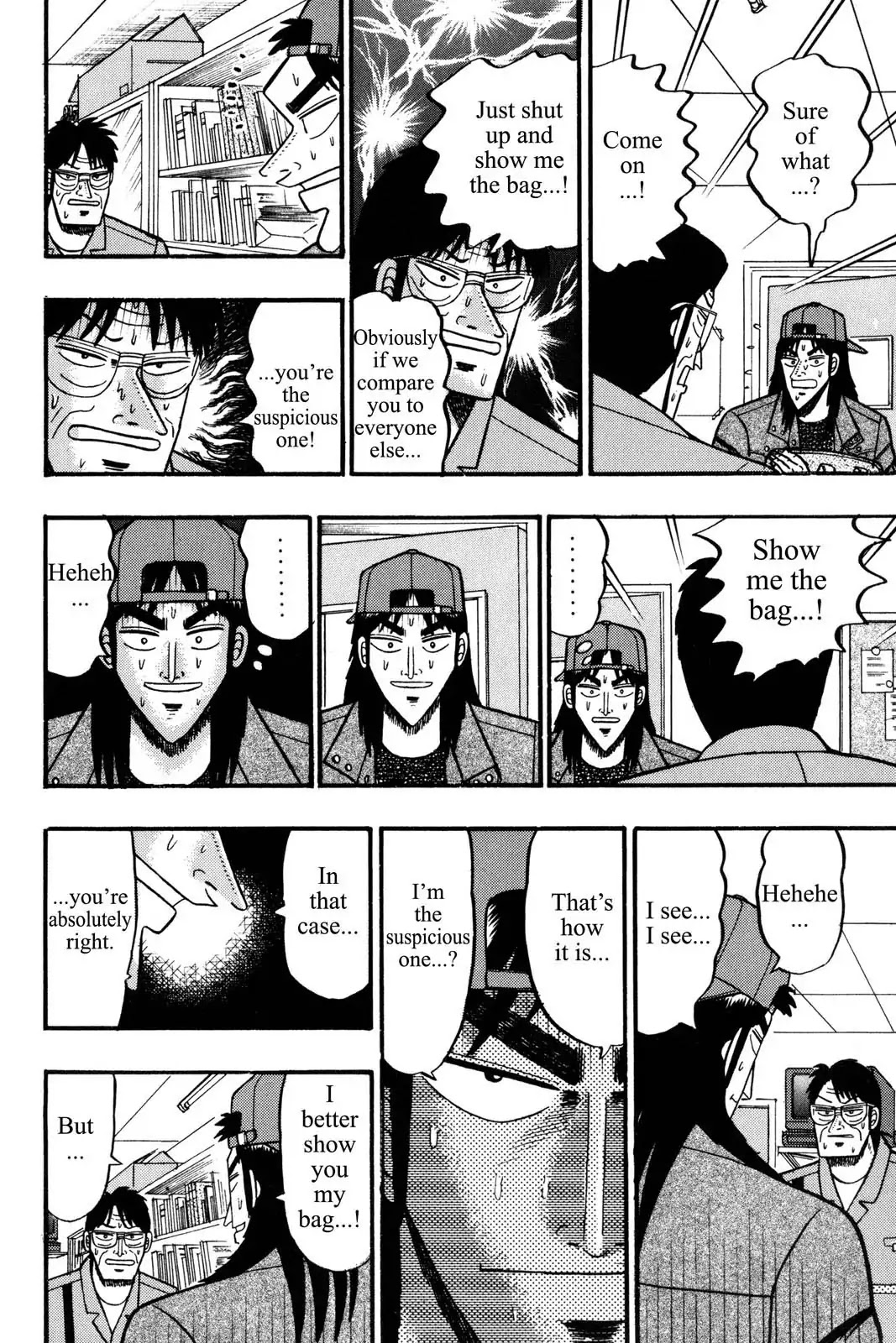 Gambling Apocalypse Kaiji - Kaiji Part 1 Chapter 55 page 13 - Chapter 55: Suspicion