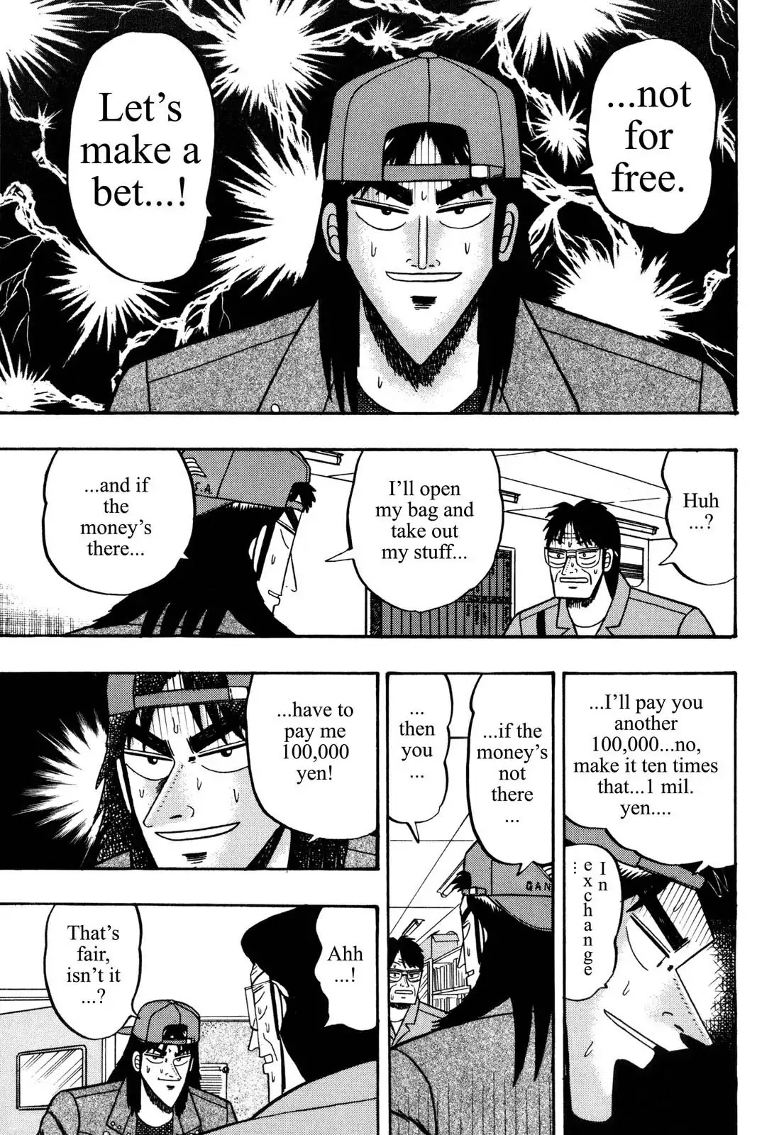 Gambling Apocalypse Kaiji - Kaiji Part 1 Chapter 55 page 14 - Chapter 55: Suspicion