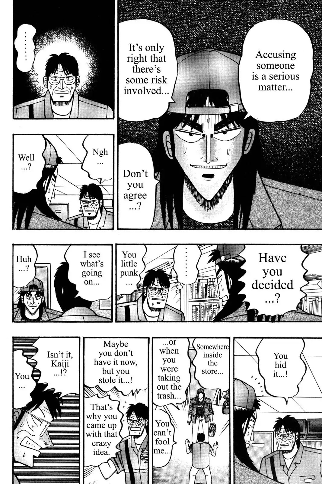 Gambling Apocalypse Kaiji - Kaiji Part 1 Chapter 55 page 15 - Chapter 55: Suspicion
