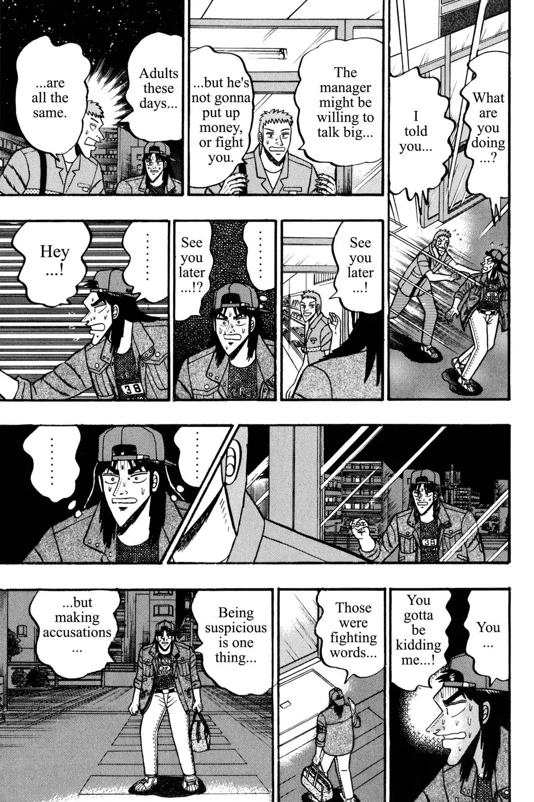 Gambling Apocalypse Kaiji - Kaiji Part 1 Chapter 55 page 18 - Chapter 55: Suspicion