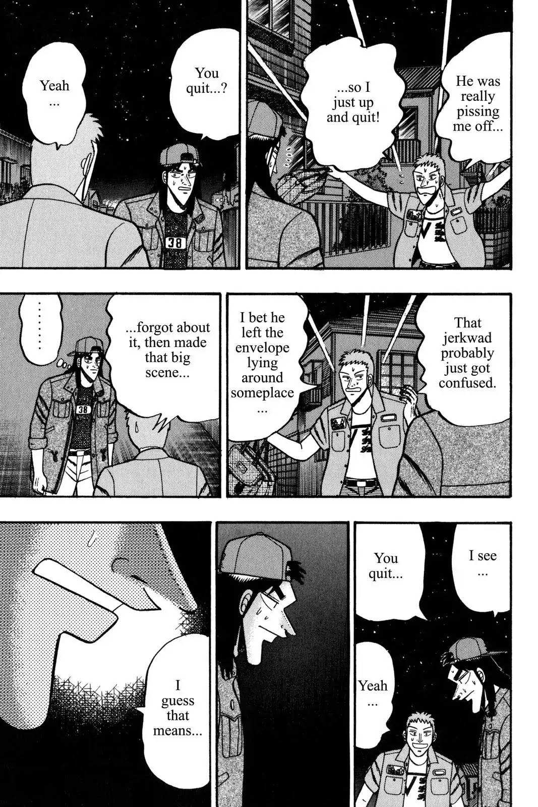 Gambling Apocalypse Kaiji - Kaiji Part 1 Chapter 55 page 22 - Chapter 55: Suspicion