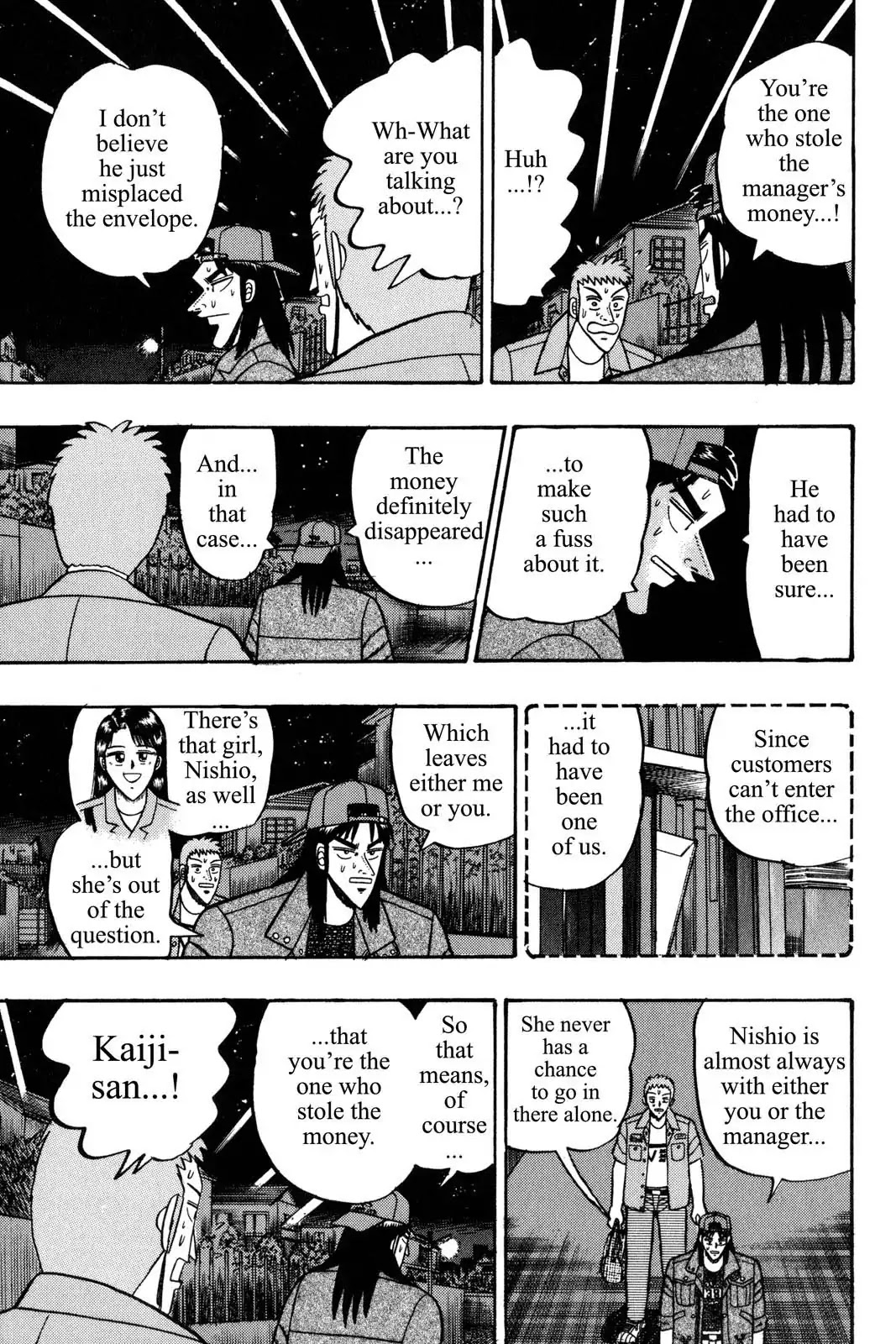 Gambling Apocalypse Kaiji - Kaiji Part 1 Chapter 55 page 24 - Chapter 55: Suspicion