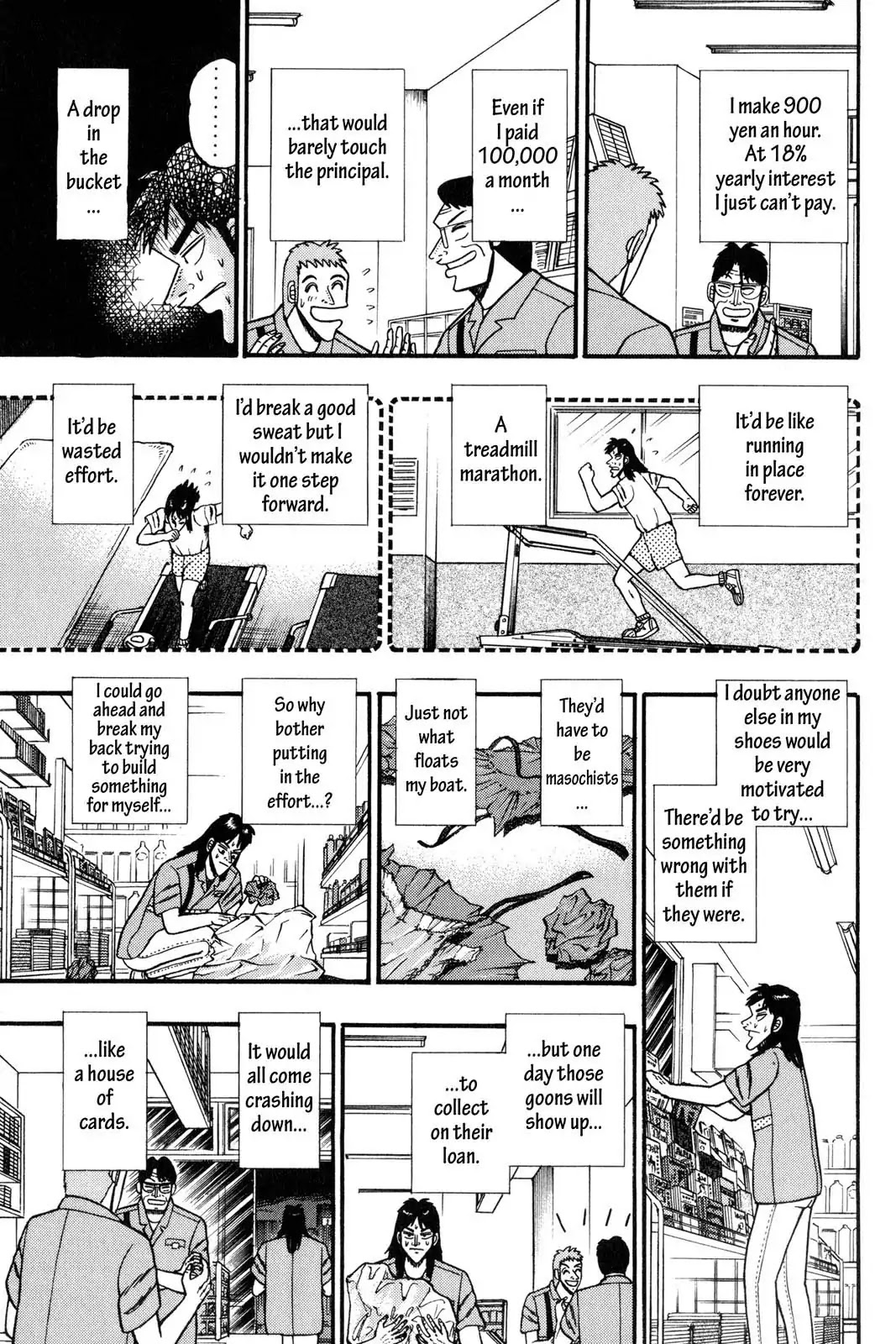 Gambling Apocalypse Kaiji - Kaiji Part 1 Chapter 55 page 4 - Chapter 55: Suspicion