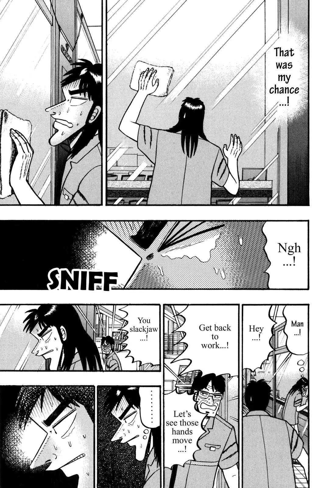 Gambling Apocalypse Kaiji - Kaiji Part 1 Chapter 55 page 6 - Chapter 55: Suspicion