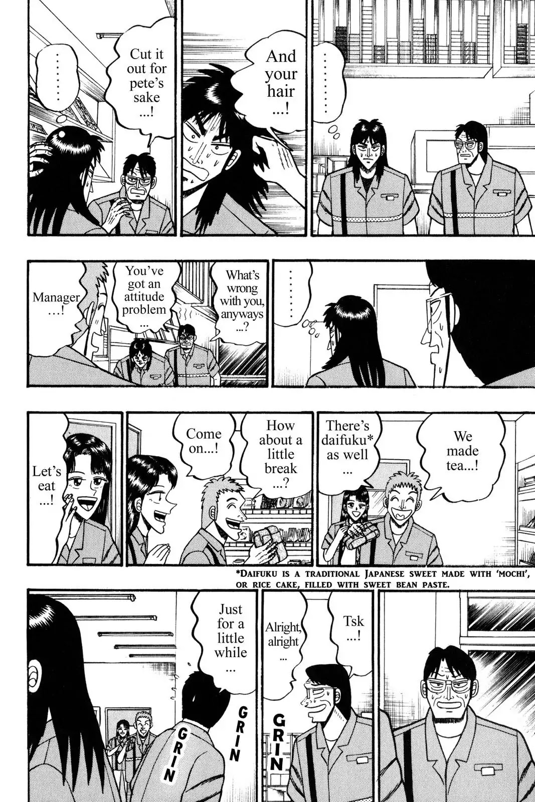 Gambling Apocalypse Kaiji - Kaiji Part 1 Chapter 55 page 7 - Chapter 55: Suspicion