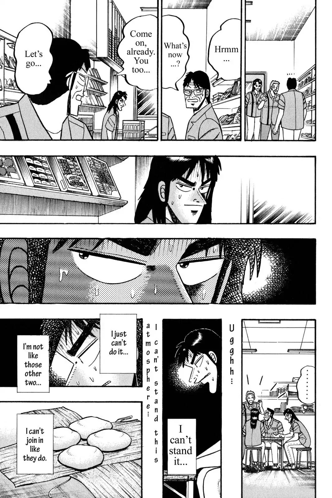 Gambling Apocalypse Kaiji - Kaiji Part 1 Chapter 55 page 8 - Chapter 55: Suspicion