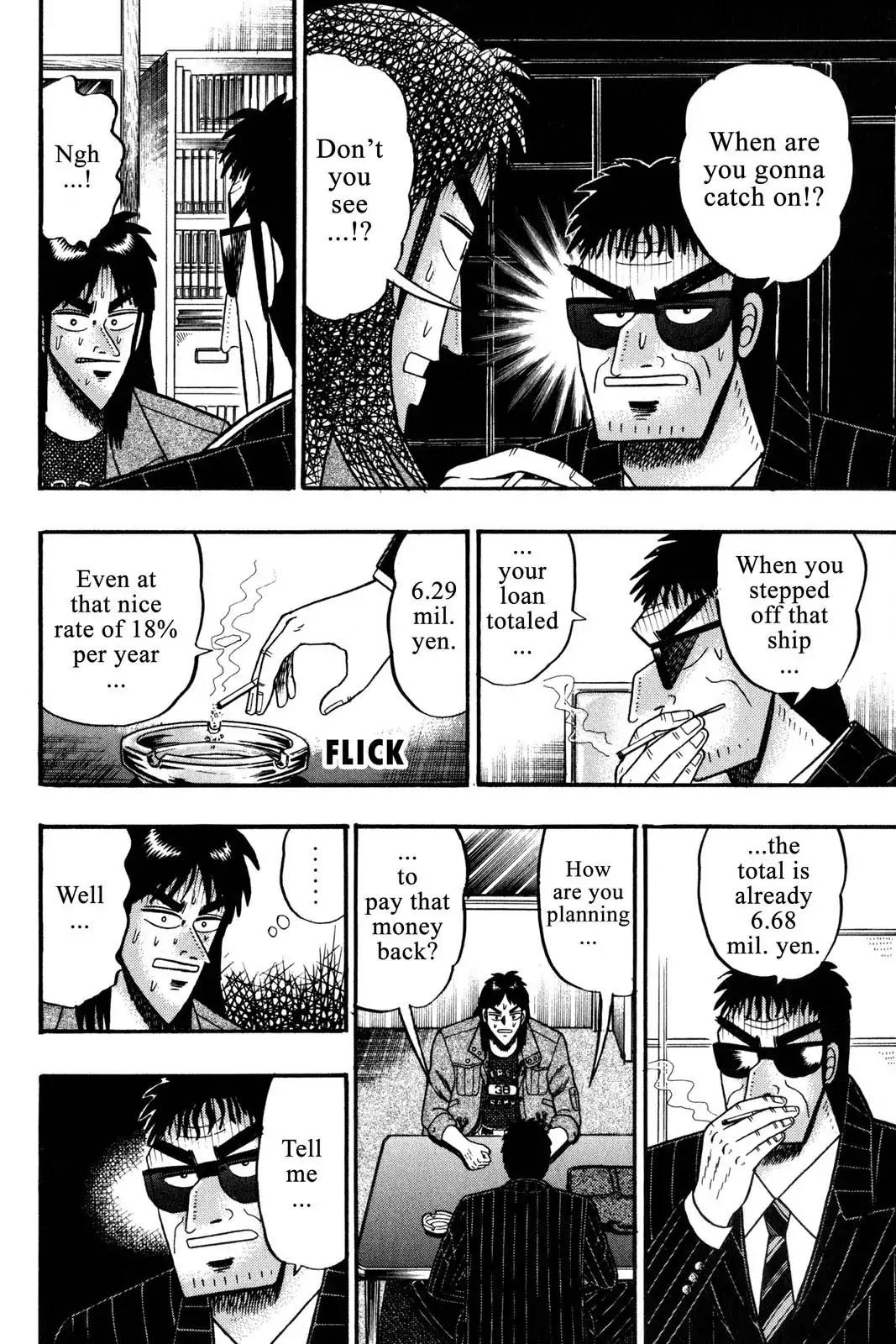 Gambling Apocalypse Kaiji - Kaiji Part 1 Chapter 57 page 10 - Chapter 57: Downtrodden