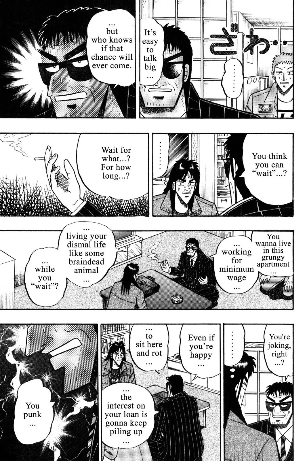 Gambling Apocalypse Kaiji - Kaiji Part 1 Chapter 57 page 9 - Chapter 57: Downtrodden