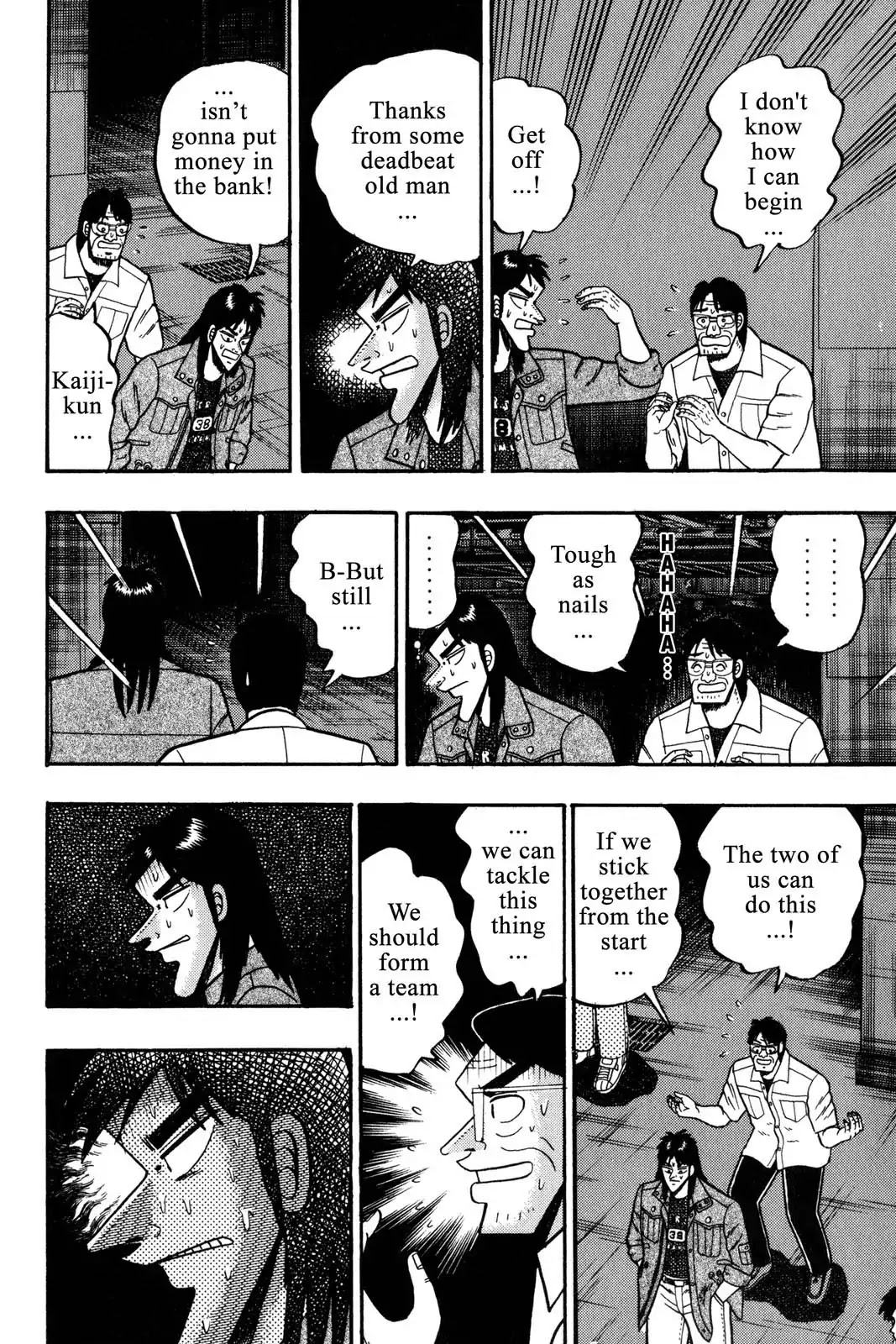 Gambling Apocalypse Kaiji - Kaiji Part 1 Chapter 58 page 12 - Chapter 58: Rally Call