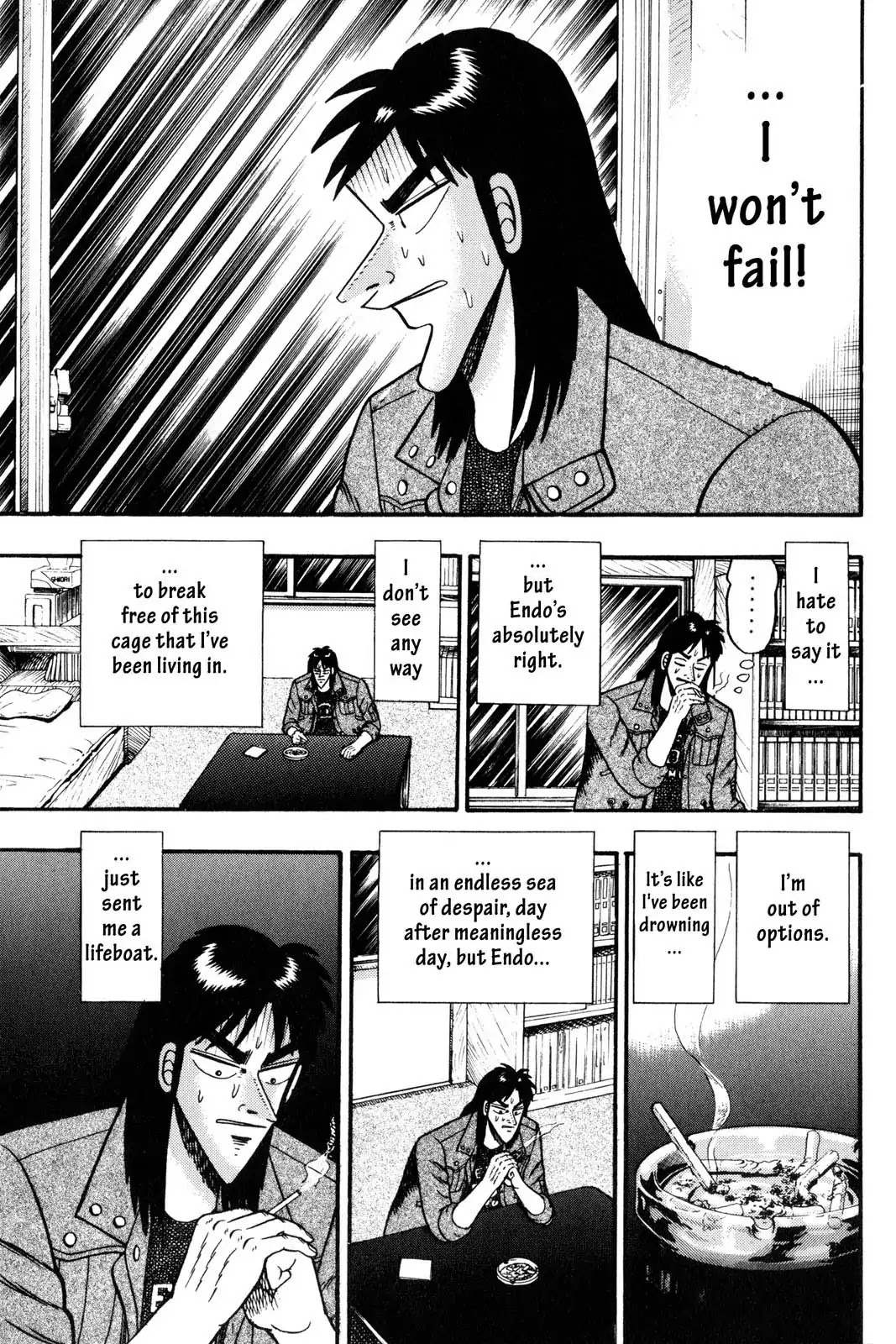 Gambling Apocalypse Kaiji - Kaiji Part 1 Chapter 58 page 5 - Chapter 58: Rally Call