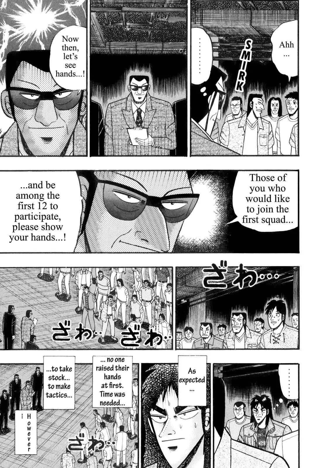 Gambling Apocalypse Kaiji - Kaiji Part 1 Chapter 59 page 11 - Chapter 59: Lockdown