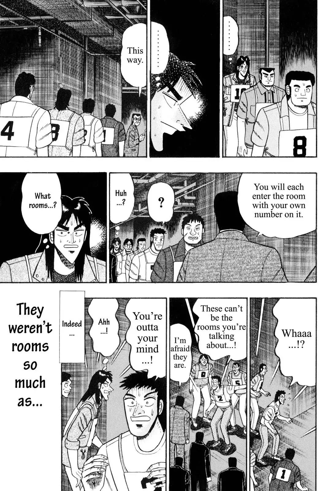 Gambling Apocalypse Kaiji - Kaiji Part 1 Chapter 59 page 19 - Chapter 59: Lockdown