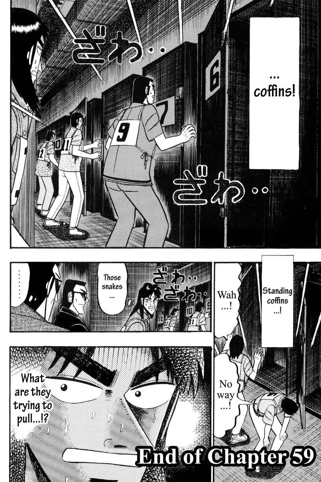 Gambling Apocalypse Kaiji - Kaiji Part 1 Chapter 59 page 20 - Chapter 59: Lockdown