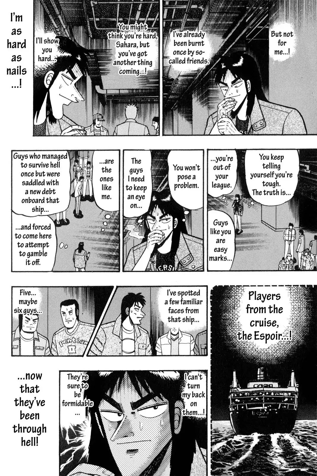 Gambling Apocalypse Kaiji - Kaiji Part 1 Chapter 59 page 6 - Chapter 59: Lockdown