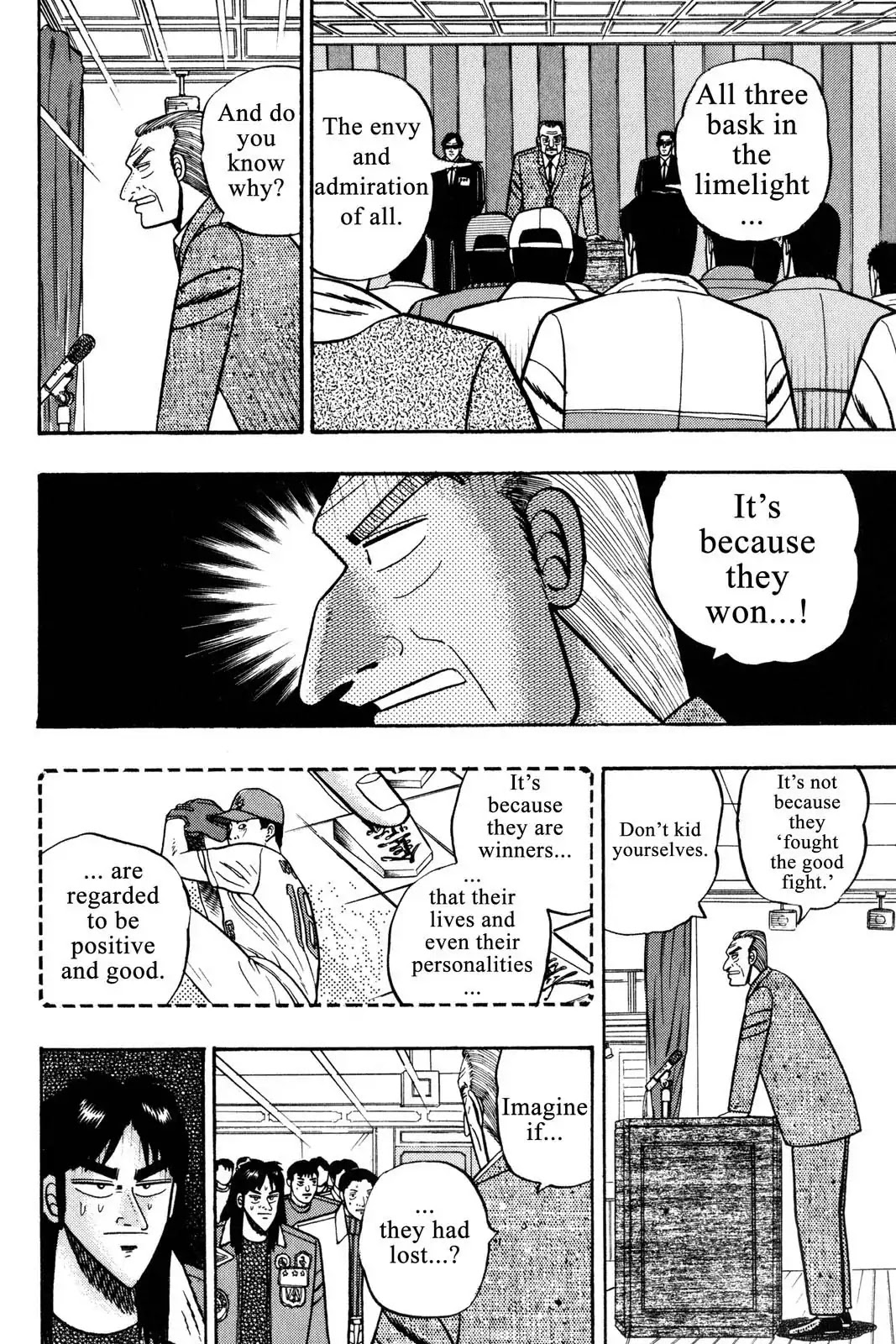 Gambling Apocalypse Kaiji - Kaiji Part 1 Chapter 6 page 13 - Chapter 6: A Transformation