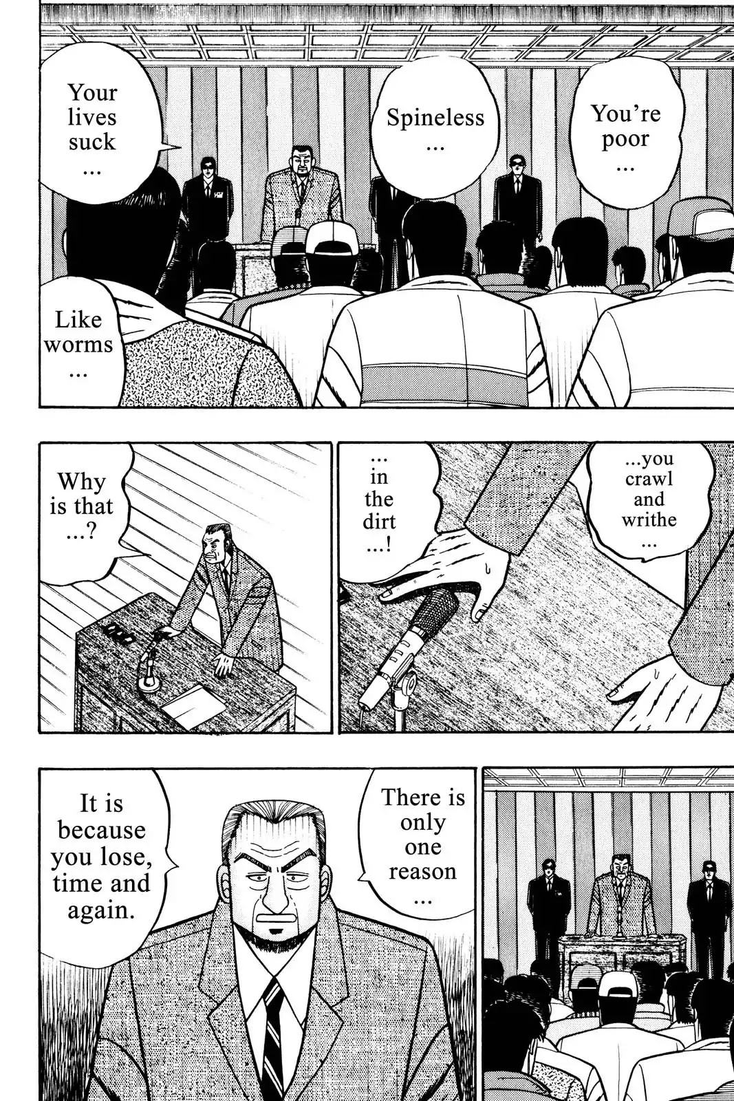 Gambling Apocalypse Kaiji - Kaiji Part 1 Chapter 6 page 15 - Chapter 6: A Transformation