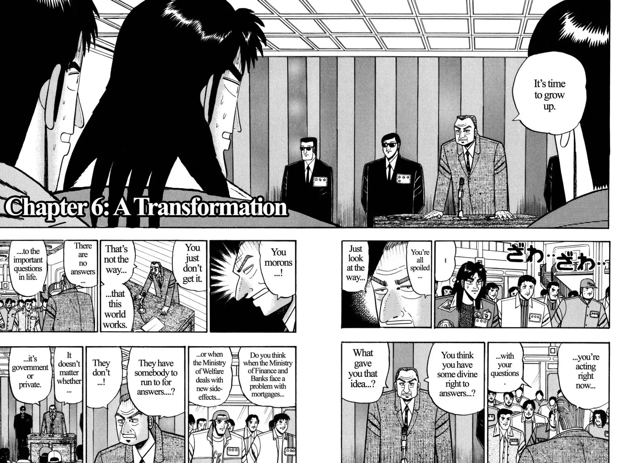 Gambling Apocalypse Kaiji - Kaiji Part 1 Chapter 6 page 2 - Chapter 6: A Transformation