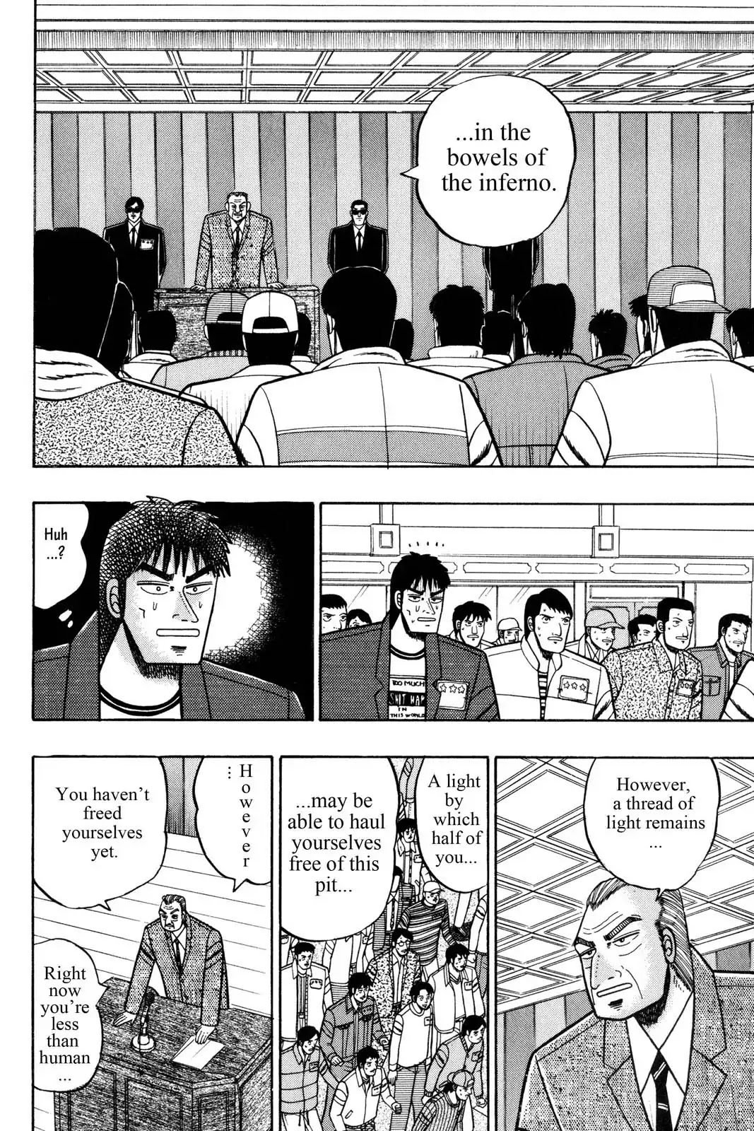 Gambling Apocalypse Kaiji - Kaiji Part 1 Chapter 6 page 9 - Chapter 6: A Transformation