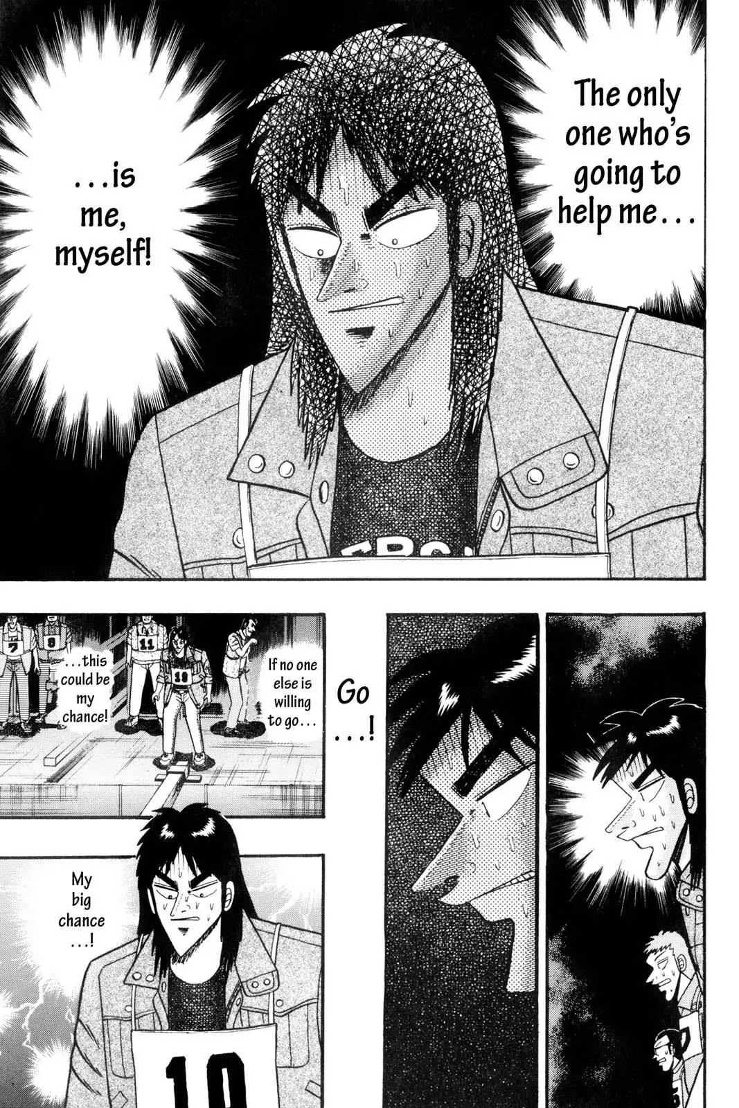 Gambling Apocalypse Kaiji - Kaiji Part 1 Chapter 61 page 15 - Chapter 61: First Steps