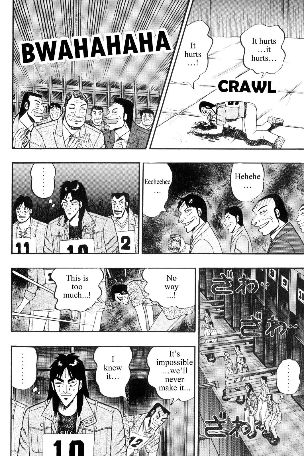 Gambling Apocalypse Kaiji - Kaiji Part 1 Chapter 62 page 6 - Chapter 62: Tumbling Down
