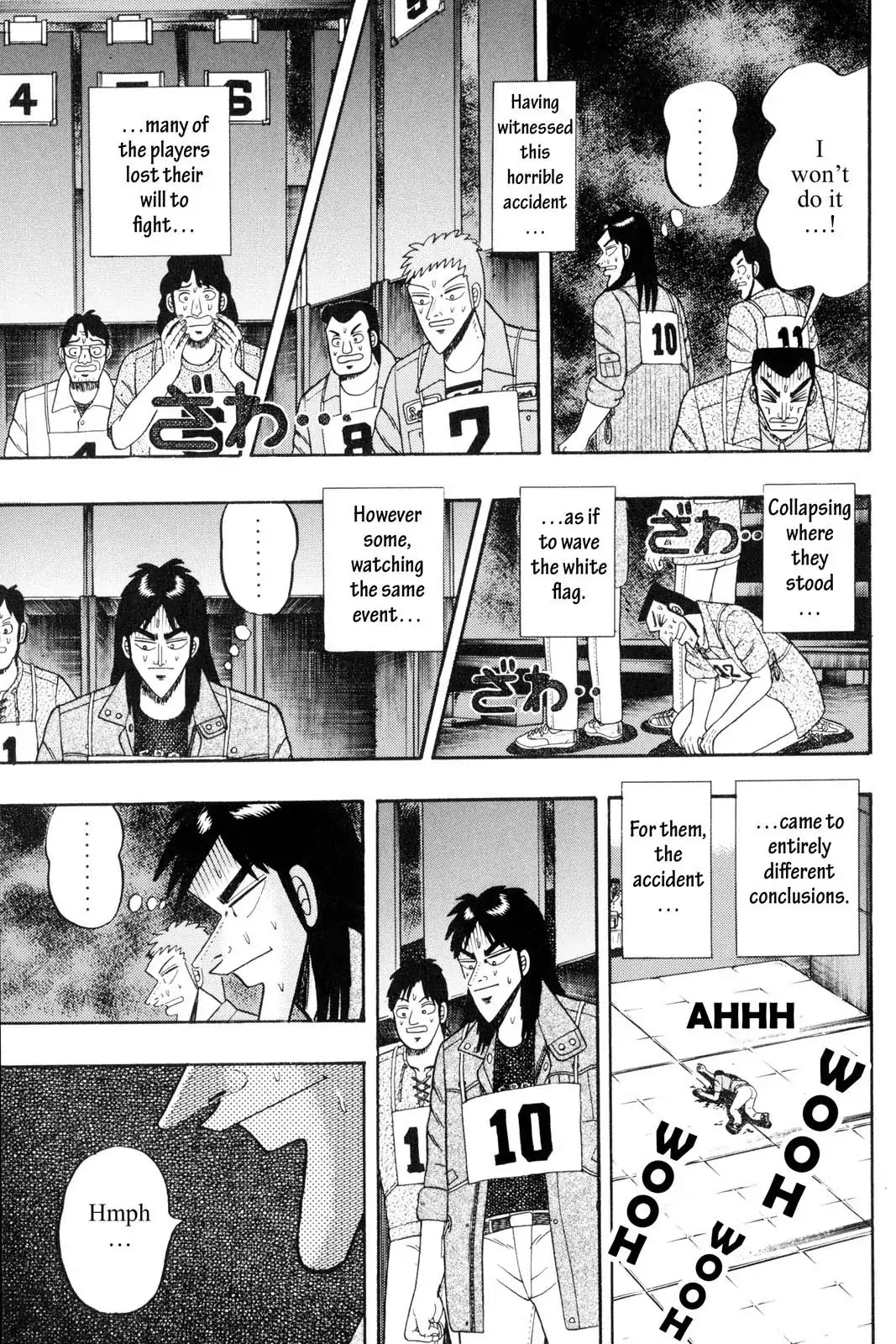 Gambling Apocalypse Kaiji - Kaiji Part 1 Chapter 62 page 7 - Chapter 62: Tumbling Down