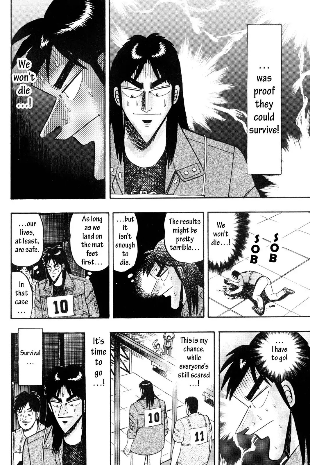 Gambling Apocalypse Kaiji - Kaiji Part 1 Chapter 62 page 8 - Chapter 62: Tumbling Down