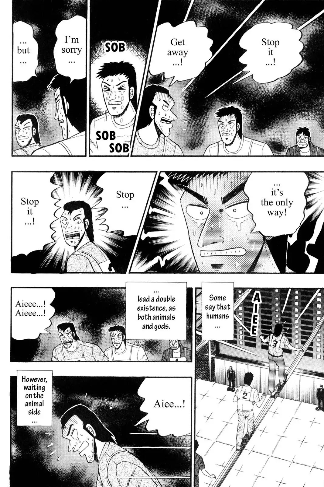 Gambling Apocalypse Kaiji - Kaiji Part 1 Chapter 65 page 8 - Chapter 65: Tears Falling