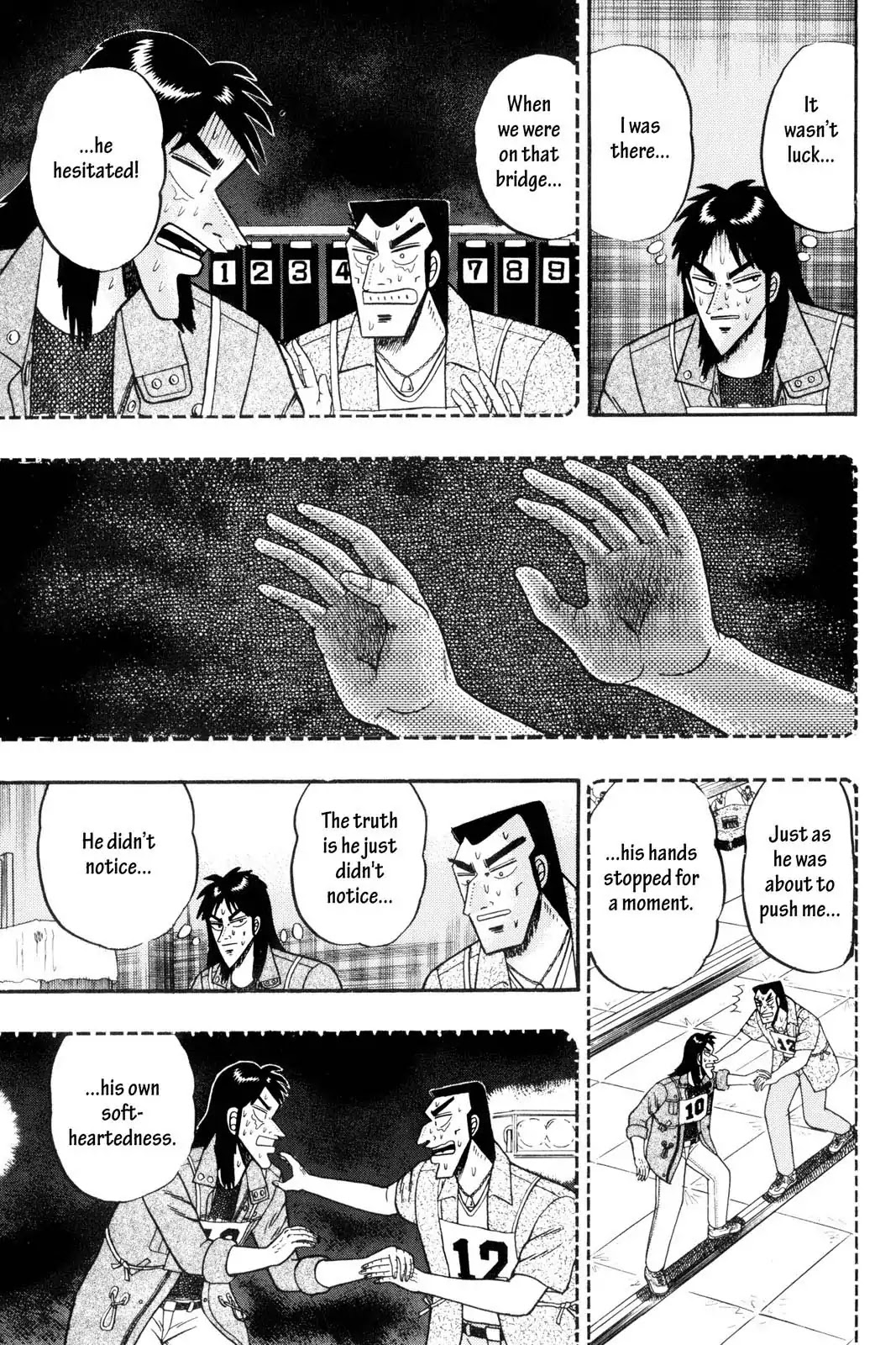 Gambling Apocalypse Kaiji - Kaiji Part 1 Chapter 68 page 16 - Chapter 68: Lights Out