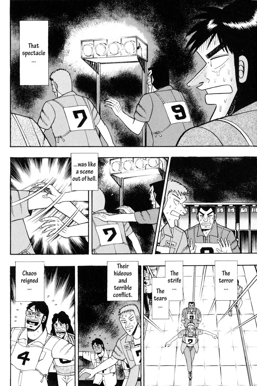Gambling Apocalypse Kaiji - Kaiji Part 1 Chapter 68 page 3 - Chapter 68: Lights Out