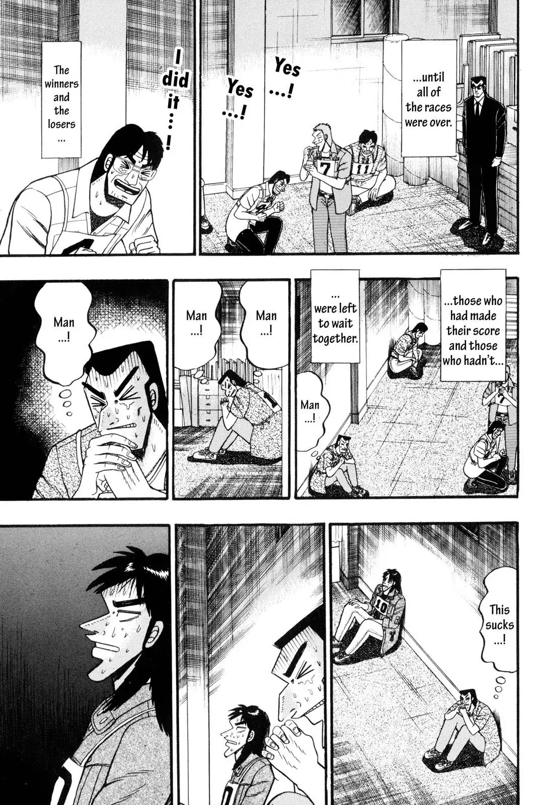 Gambling Apocalypse Kaiji - Kaiji Part 1 Chapter 68 page 8 - Chapter 68: Lights Out