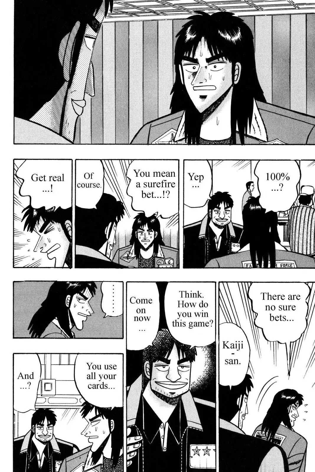 Gambling Apocalypse Kaiji - Kaiji Part 1 Chapter 7 page 14 - Chapter 7: The Game Begins