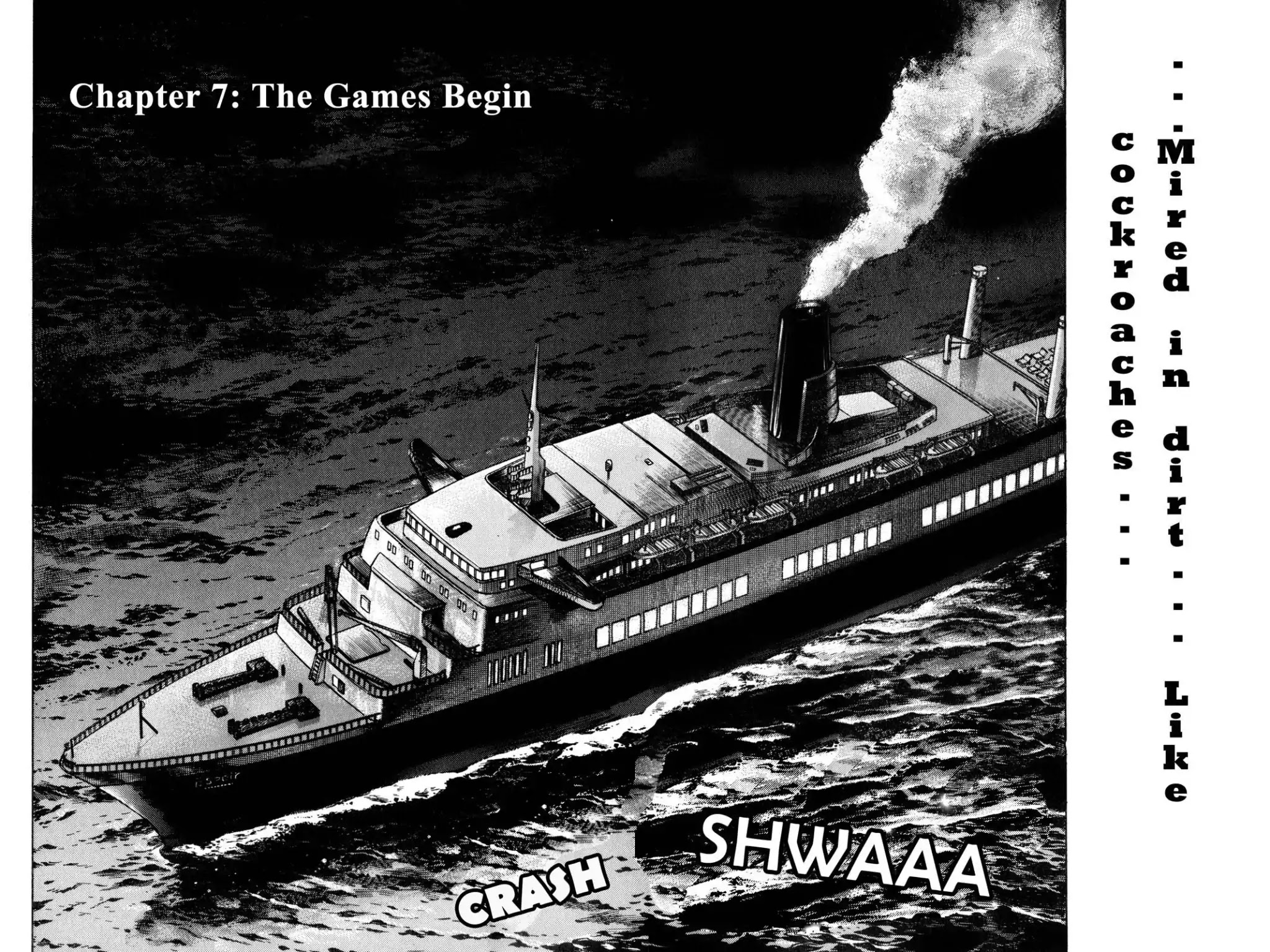 Gambling Apocalypse Kaiji - Kaiji Part 1 Chapter 7 page 2 - Chapter 7: The Game Begins