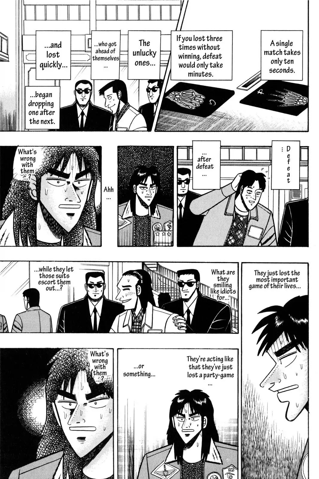 Gambling Apocalypse Kaiji - Kaiji Part 1 Chapter 7 page 9 - Chapter 7: The Game Begins