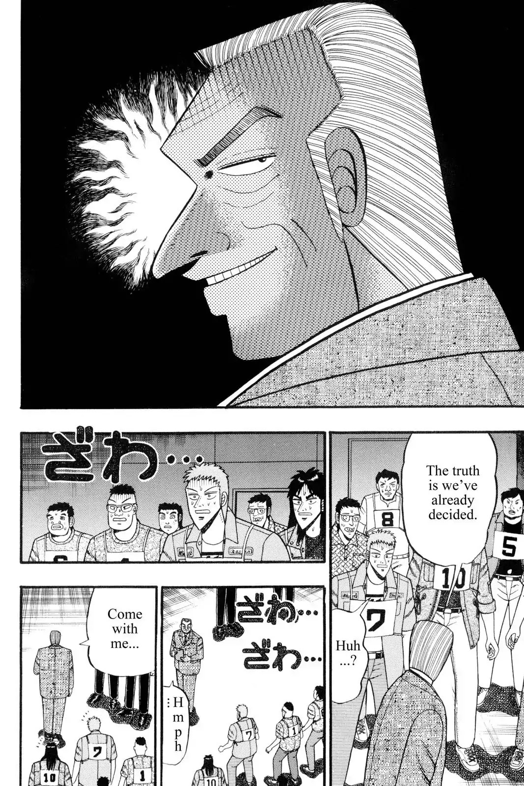 Gambling Apocalypse Kaiji - Kaiji Part 1 Chapter 70 page 3 - Chapter 70: Digging the Spurs