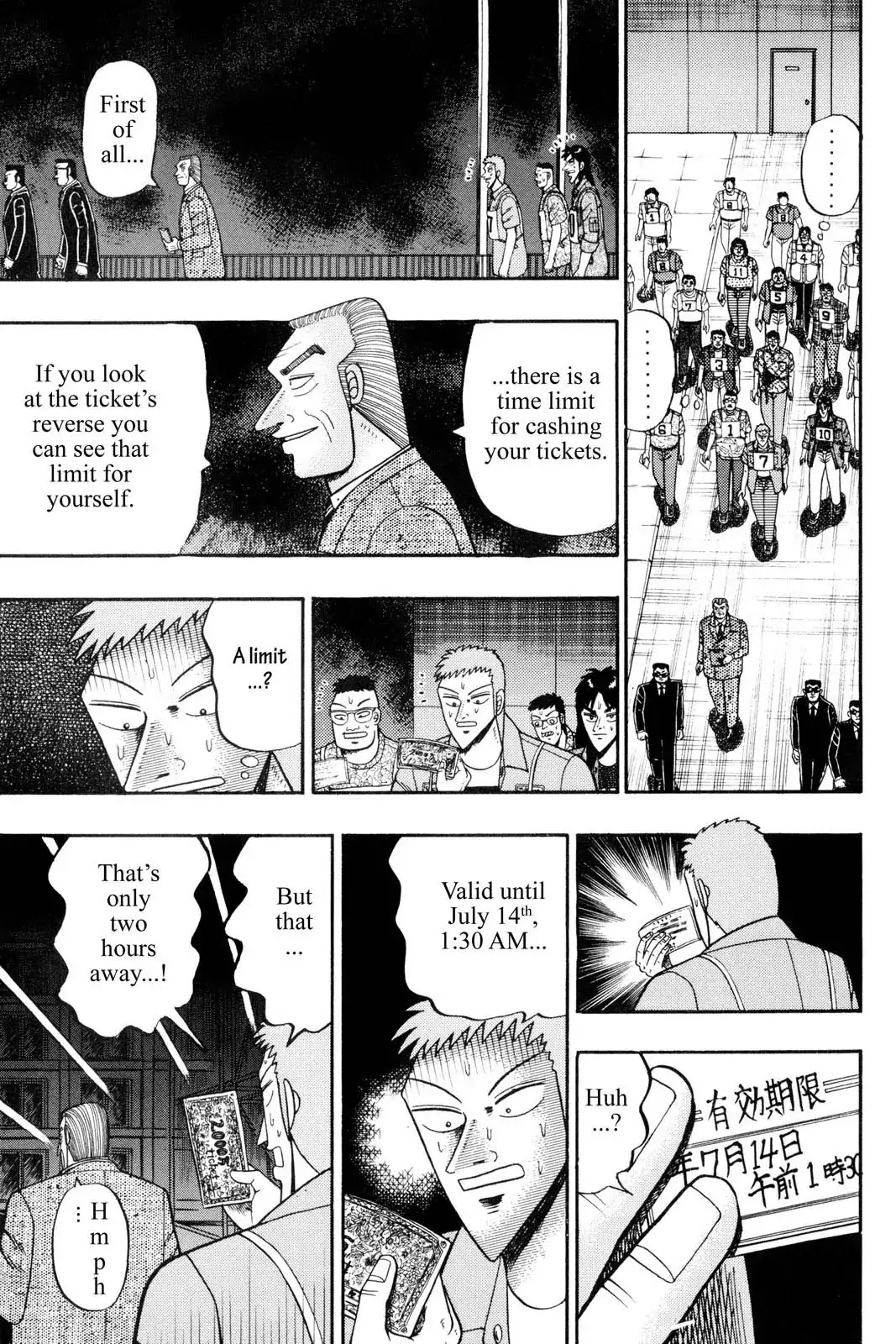Gambling Apocalypse Kaiji - Kaiji Part 1 Chapter 70 page 4 - Chapter 70: Digging the Spurs