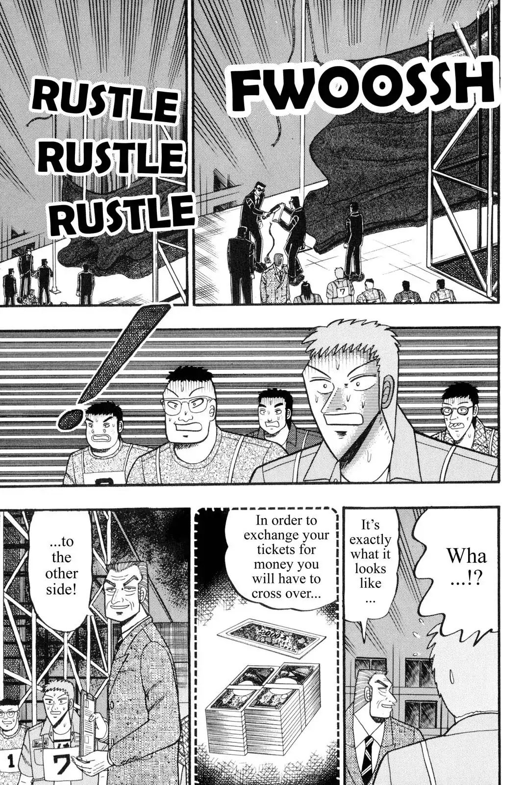 Gambling Apocalypse Kaiji - Kaiji Part 1 Chapter 70 page 8 - Chapter 70: Digging the Spurs