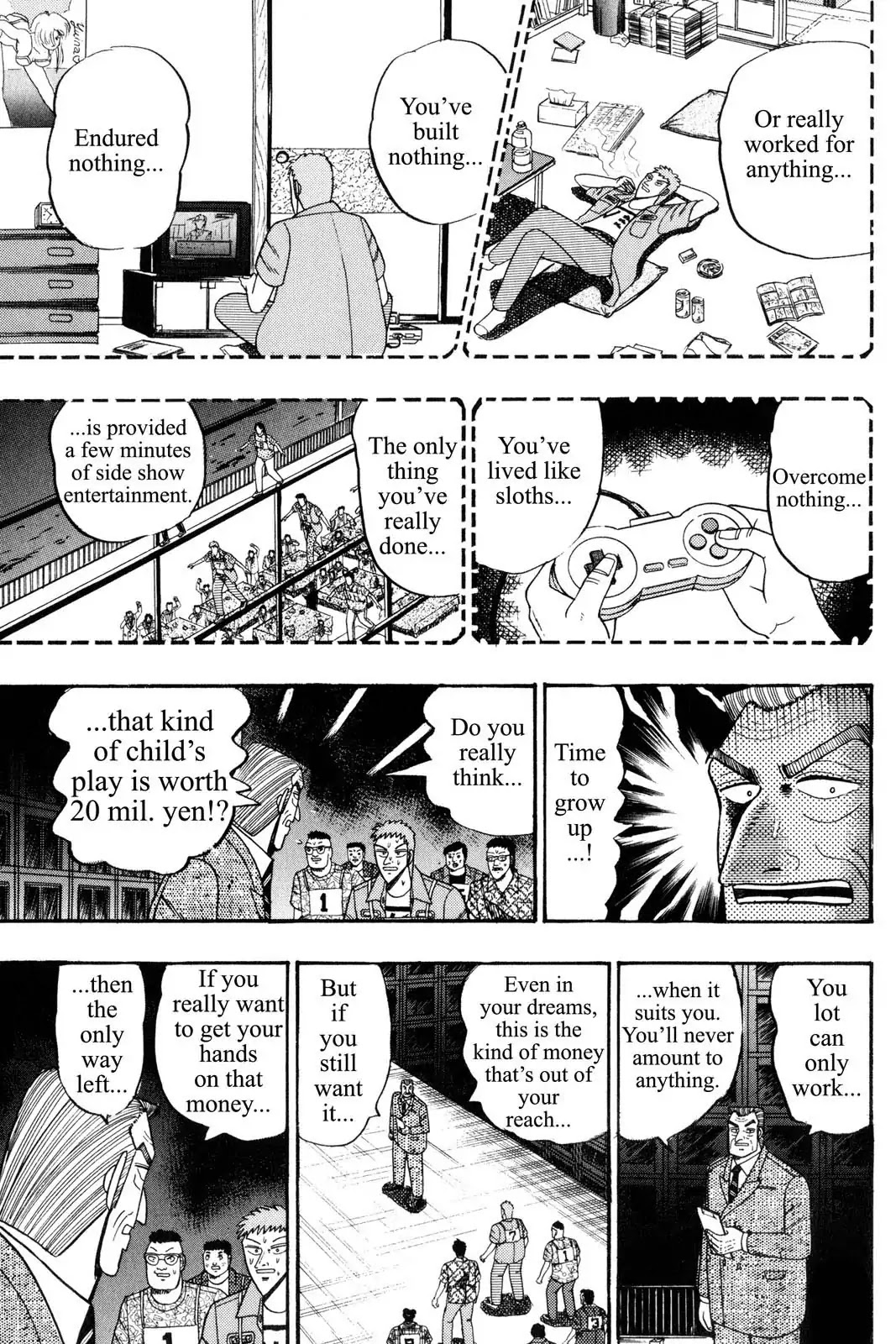 Gambling Apocalypse Kaiji - Kaiji Part 1 Chapter 71 page 14 - Chapter 71: Fresh Blood