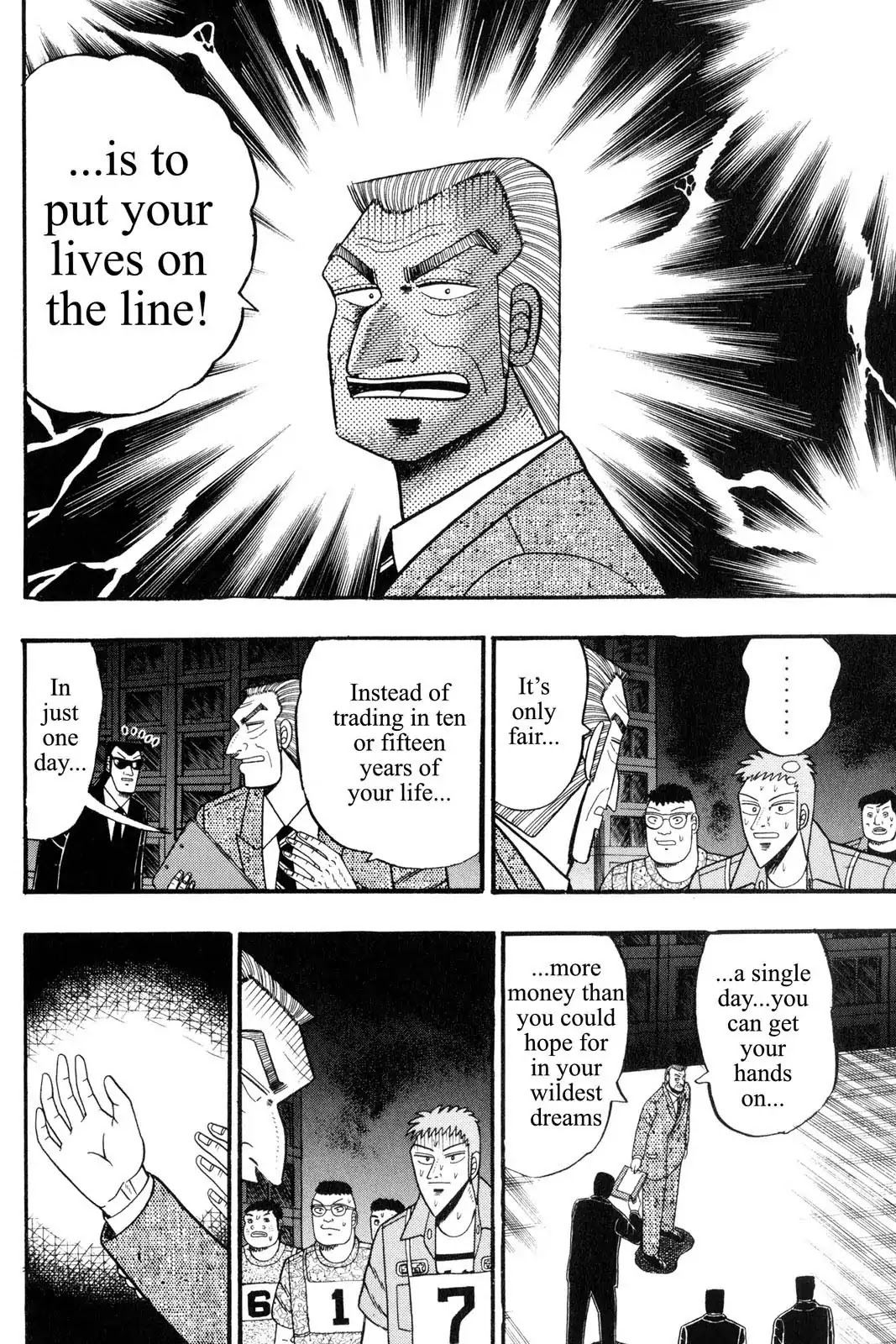 Gambling Apocalypse Kaiji - Kaiji Part 1 Chapter 71 page 15 - Chapter 71: Fresh Blood