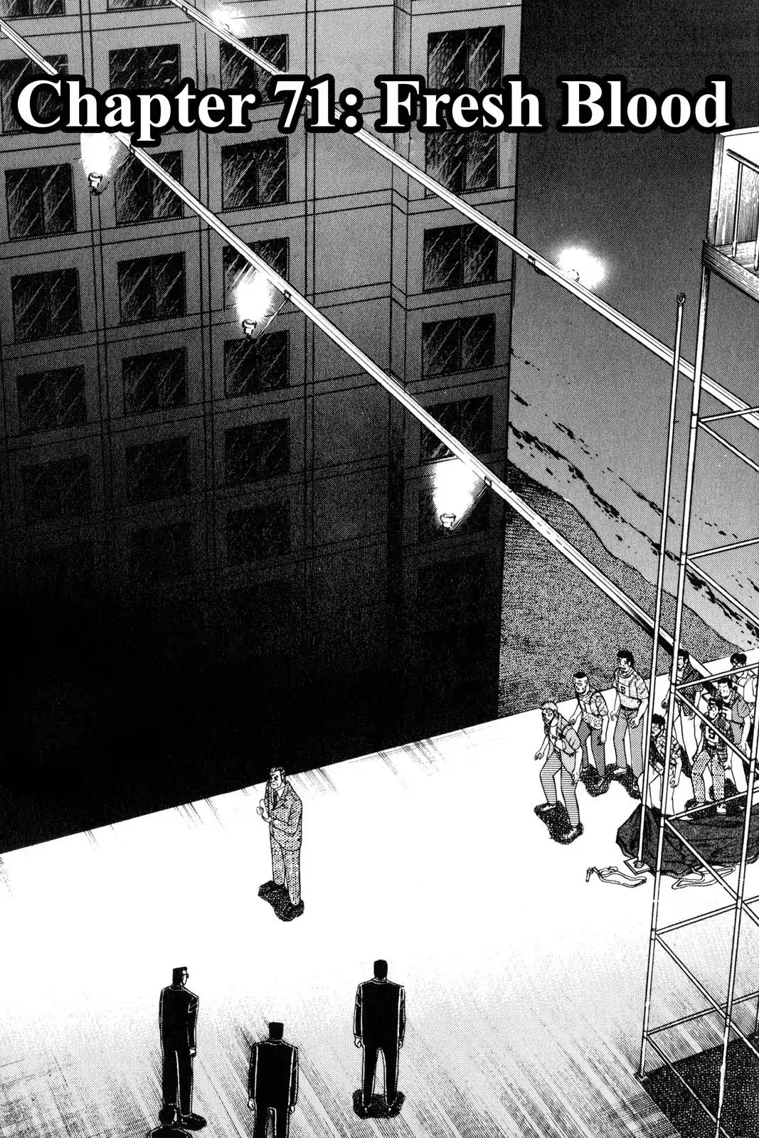 Gambling Apocalypse Kaiji - Kaiji Part 1 Chapter 71 page 5 - Chapter 71: Fresh Blood