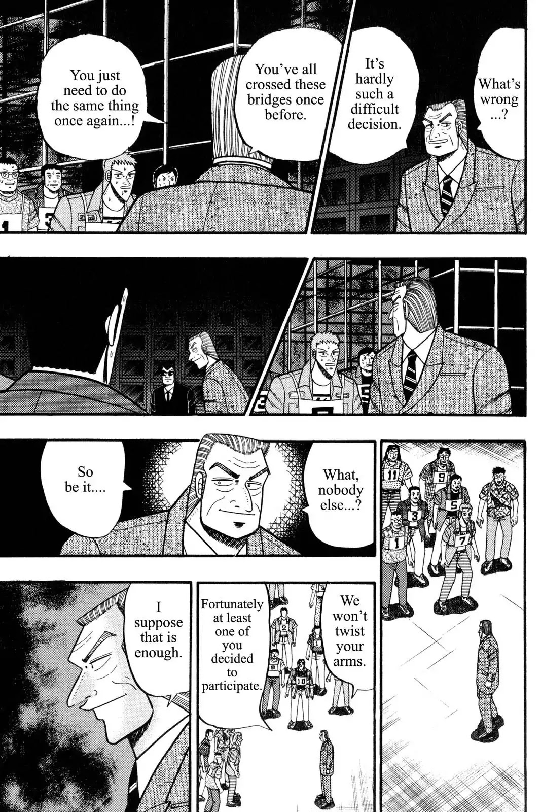Gambling Apocalypse Kaiji - Kaiji Part 1 Chapter 72 page 11 - Chapter 72: Declarations