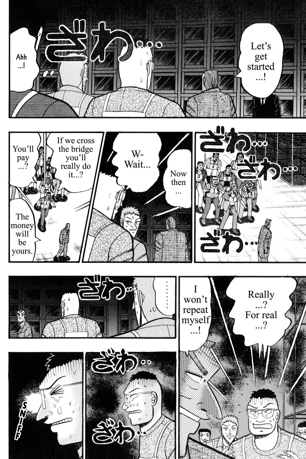 Gambling Apocalypse Kaiji - Kaiji Part 1 Chapter 72 page 12 - Chapter 72: Declarations