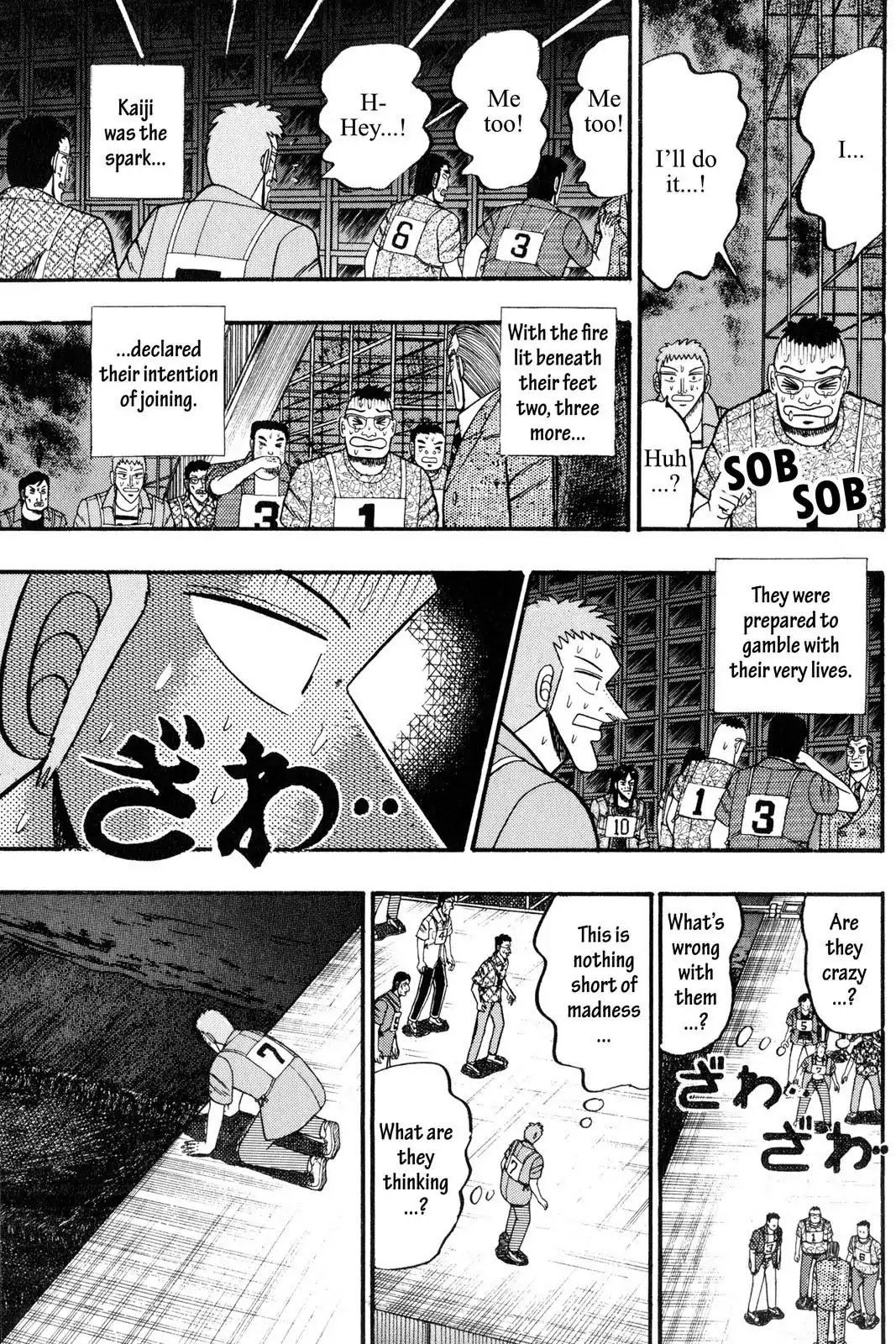 Gambling Apocalypse Kaiji - Kaiji Part 1 Chapter 72 page 13 - Chapter 72: Declarations